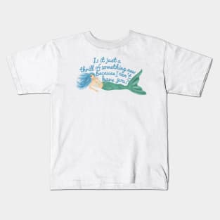 Thrill of something new Kids T-Shirt